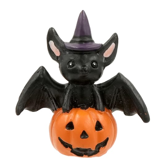 Mini Bat on Jack-o'-Lantern by Ashland®